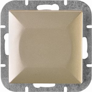 Выключатель OBI Julietta 311717 1 клавиша сатин 