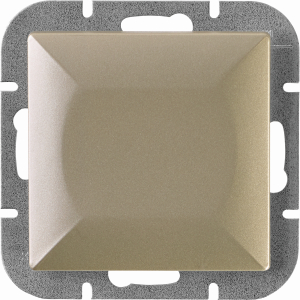 Выключатель OBI Julietta 311725 1 клавиша атласный