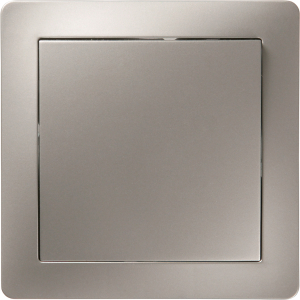 Выключатель OBI Maribo 1 клавиша серебро