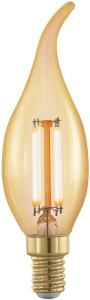 Светодиодная лампа EGLO LED DECO E14 4 Вт филаментная 320 лм 1700 К