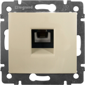 Розетка Legrand Valena слоновая кость
