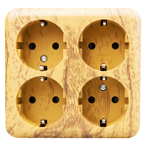 Розетка WOOD 311743 клен
