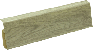 Напольный плинтус WINART QUADRO ПВХ Буланый 2200x80 мм