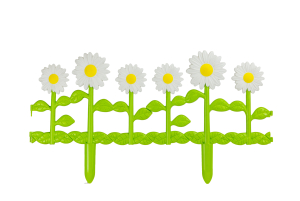 Заборчик для клумб Цветочный 62 см