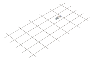 Шпалера для вьющихся растений OBI 150x75 см металл коричневая