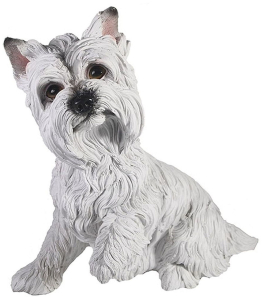 Садовая фигура Ремеко Уайт Терьер 33 см