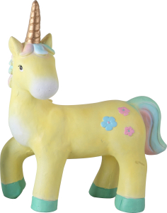 Фигура садовая Unicorn 41x15,5x33 см желтая