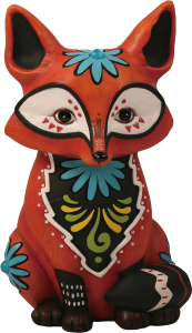 Фигура садовая Fox Resin 33,2x17,7x18,8 см