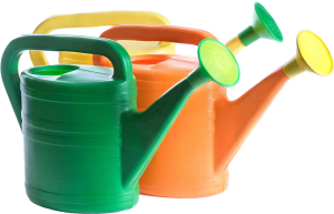 Лейка садовая пластик 8 литров в ассортименте