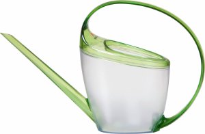 Лейка Scheurich Loop пластик 1,4 л прозрачно-зеленая