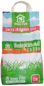 Семена газонной травы Клевер-Строй Универсальный газон 2 кг