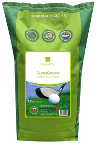 Семена газонной травы ГазонCity Eurosport 7,5 кг