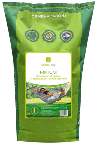 Семена газонной травы ГазонCity Minium 7,5 кг