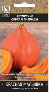 Семена Тыквы ПОИСК Красная малышка 10 шт