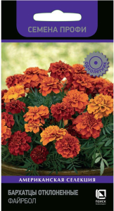 Семена Бархатца ПОИСК Файрбол 10 шт