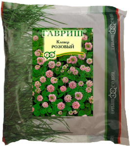 Семена Клевера ГАВРИШ Зеленое удобрение Витязь 500 г