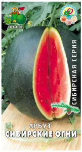 Семена Арбуза ПОИСК Сибирская серия Сибирские огни 15 шт