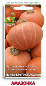 Семена Тыквы крупноплодной ПОИСК Амазонка 10 шт
