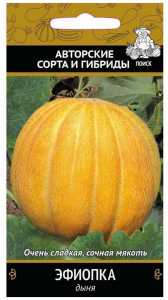 Семена Дыни ПОИСК Авторские сорта и гибриды Эфиопка 15 шт