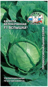 Семена Капусты СеДеК белокочанная Вспышка F1 0,3 г