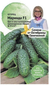 Семена Огурца Октябрина Ганичкина Маринда F1 8 шт