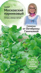 Семена Салата Октябрина Ганичкина Московский парниковый 1 г