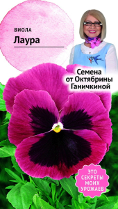 Семена Виолы Октябрина Ганичкина Лаура 0,1 г