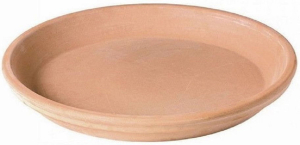Поддон для горшков Deroma Idrorepellente 11 см светло-коричневый