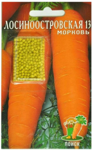 Семена Моркови ПОИСК Лосиноостровская 13 300 шт