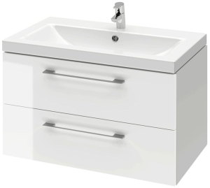 Тумба подвесная под раковину Cersanit Lara 70 46х70 см МДФ белая