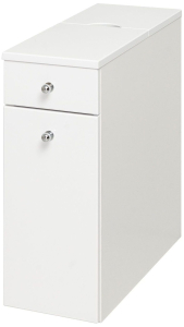 Шкаф напольный универсальный Runo Комбо 56х21 см белый