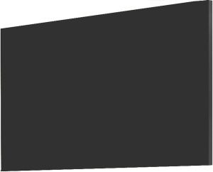 Фасад для антресоли ЛАСТРА Лантана 40х60 ЛДСП черный