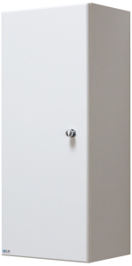 Шкаф навесной универсальный Runo ЭКОНОМ Кредо МДФ 75х30 см белый