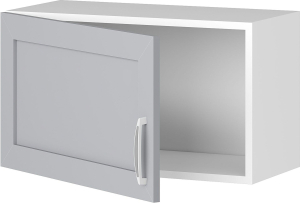 Шкаф навесной Сапфир 60х35 см ДСП голубой