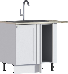 Шкаф напольный угловой СТОЛПЛИТ АНДОРРА 100 см