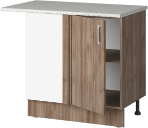 Шкаф напольный угловой ШАМОНИ 1000 мм
