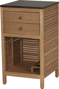 Комод садовый Chelsea 50х50х90 см  эвкалипт
