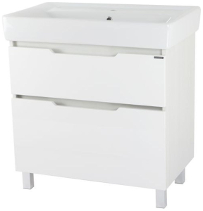 Тумба напольная под раковину AQUATON Дакота 69,2x80,7 см МДФ белая