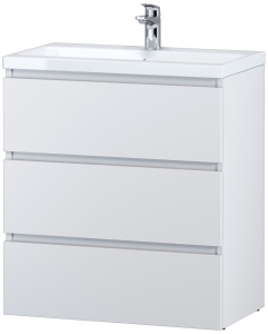 Тумба напольная под раковину AM.PM GEM S белый 75 см