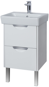 Тумба напольная под раковину AQUATON Сильва 60 56х54 см МДФ дуб полярный