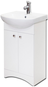 Тумба напольная под раковину SANITA АТТИКА 75х45 см МДФ белая