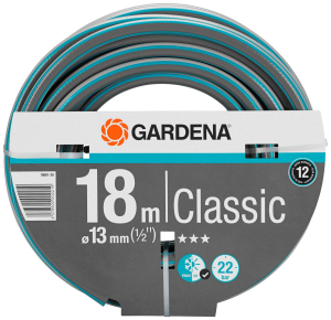 Шланг для полива GARDENA Classic 1/2 дюйма 18 м