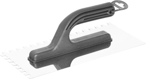 Кельма зубчатая ИНТЕК 270х130 мм зуб 8х8 мм