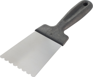 Шпатель зубчатый LUX-TOOLS 580668 80 мм