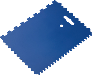 Шпатель зубчатый LUX-TOOLS Classic 178 мм