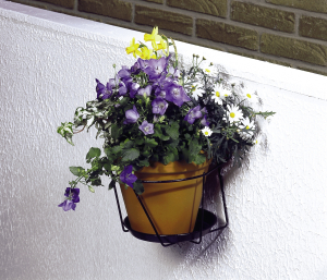 Кронштейн настенный для горшков LUX-TOOLS 18 см зеленый 