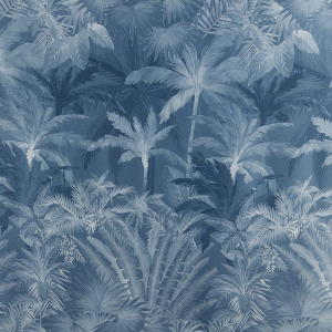 Штора портьерная 160х260 см 1 шт синяя