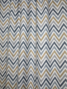 Штора тюлевая рогожка 160х260 см 1 шт синяя