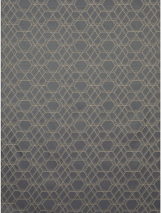 Штора портьерная жаккард 270х200 см синяя