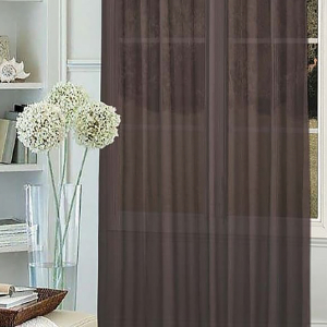 Штора тюлевая Mona Liza 140х270 см коричневый 1 шт